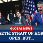 Pete Hegseth: Only Thing Blocking Transit in Strait of Hormuz