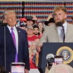 Trump Hypes Jake Paul at Rally, Predicts Future Political