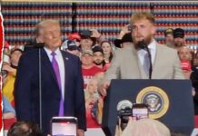 Trump Hypes Jake Paul at Rally, Predicts Future Political