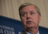Graham Drags Trump Into $1B/Day Iran Trap I dont know who this is in the image