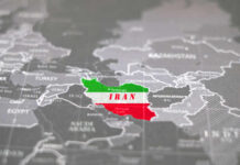 Iran BLACKOUT Chaos Sparks Survival Living Map highlighting Iran with its national colors