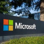 Massive Health AI Launch—Trust Microsoft With This? Microsoft corporate sign displayed outdoors