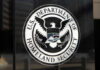 US Department of Homeland Security seal on building