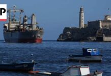 Ship with aid from Mexico and Uruguay sails into Havana port