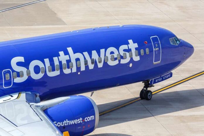 Southwest Airlines airplane on the tarmac
