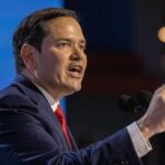 Rubio Skeptical: Diplomacy Dead in Cuba? A politician passionately delivering a speech at a podium