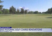 President Trump unveils renovations for East Potomac Golf Course