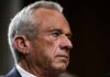 Cassidy Slams RFK Jr.: Built On Lies Close-up portrait of a serious-looking man with gray hair