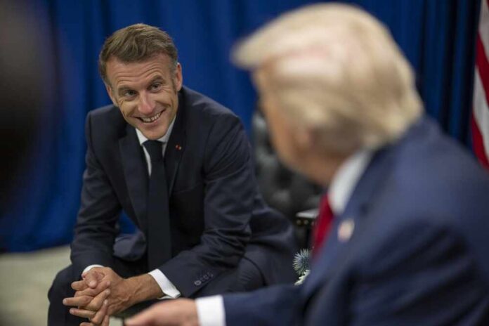 New,York,City,,New,York,,Usa,,September,23,,2025: Two political leaders engaged in a conversation, one smiling
