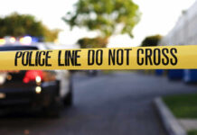Monaco Blast Panic — Evidence Still Hidden Yellow police tape with text police line do not cross
