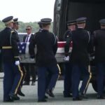 President Trump Attends Dignified Transfer Ceremony