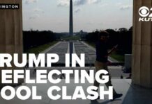 VANDALS Or Cover-Up? Trump Explodes Trump blasts Pirro after she refutes his claim that Reflecting Pool was damaged by vandals