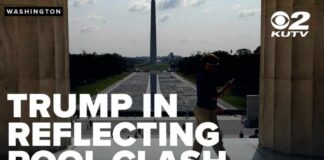Trump blasts Pirro after she refutes his claim that Reflecting Pool was damaged by vandals