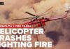 Helicopter crashes while fighting massive Widemouth 2 Fire in central Utah