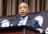 Sharpton Slams ‘Rigged’ Maps — Courts Next? Elderly man in suit speaking at a podium