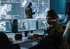 CENTCOM Unleashes Falcon Strike Military analysts at computers in a command center