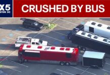 Wolf Trap show cancelled after man crushed to death by tour bus