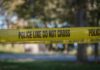 58 Victims Flagged – Five Women Feared Dead yellow police tape cordoning off an outdoor area