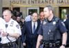 Hollywood Titan Falls – Appeals Reboot Backfires, Guilty Again Harvey Weinstein walks outside a courthouse surrounded by police officers