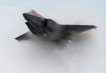 Mystery Booms Exposed: Blackbird, Not Space Rock Stealth fighter jet piercing a vapor cloud